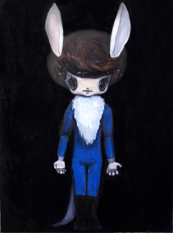 05 Costume blue 60x80cm